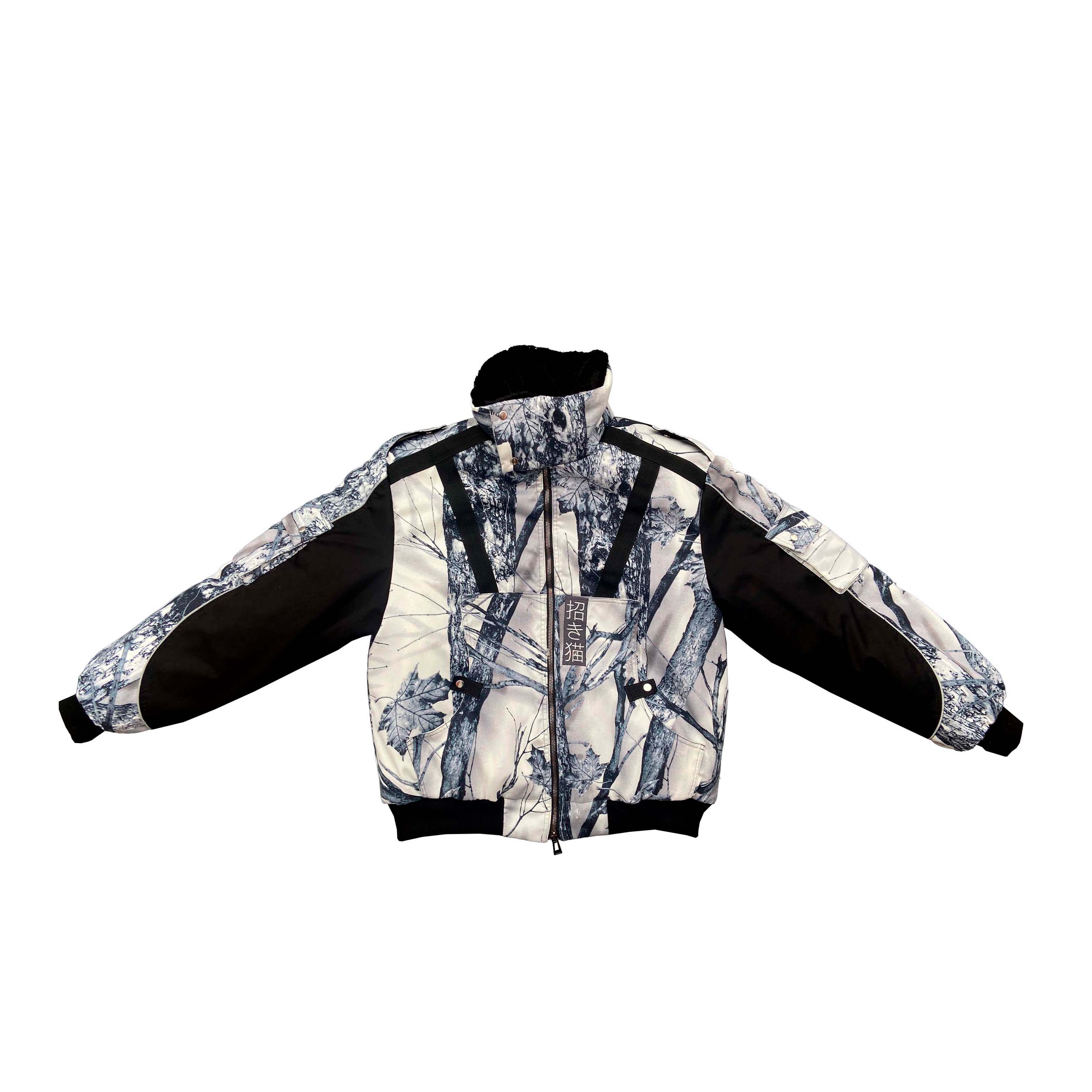 Бомбер "WHITE NOISE"