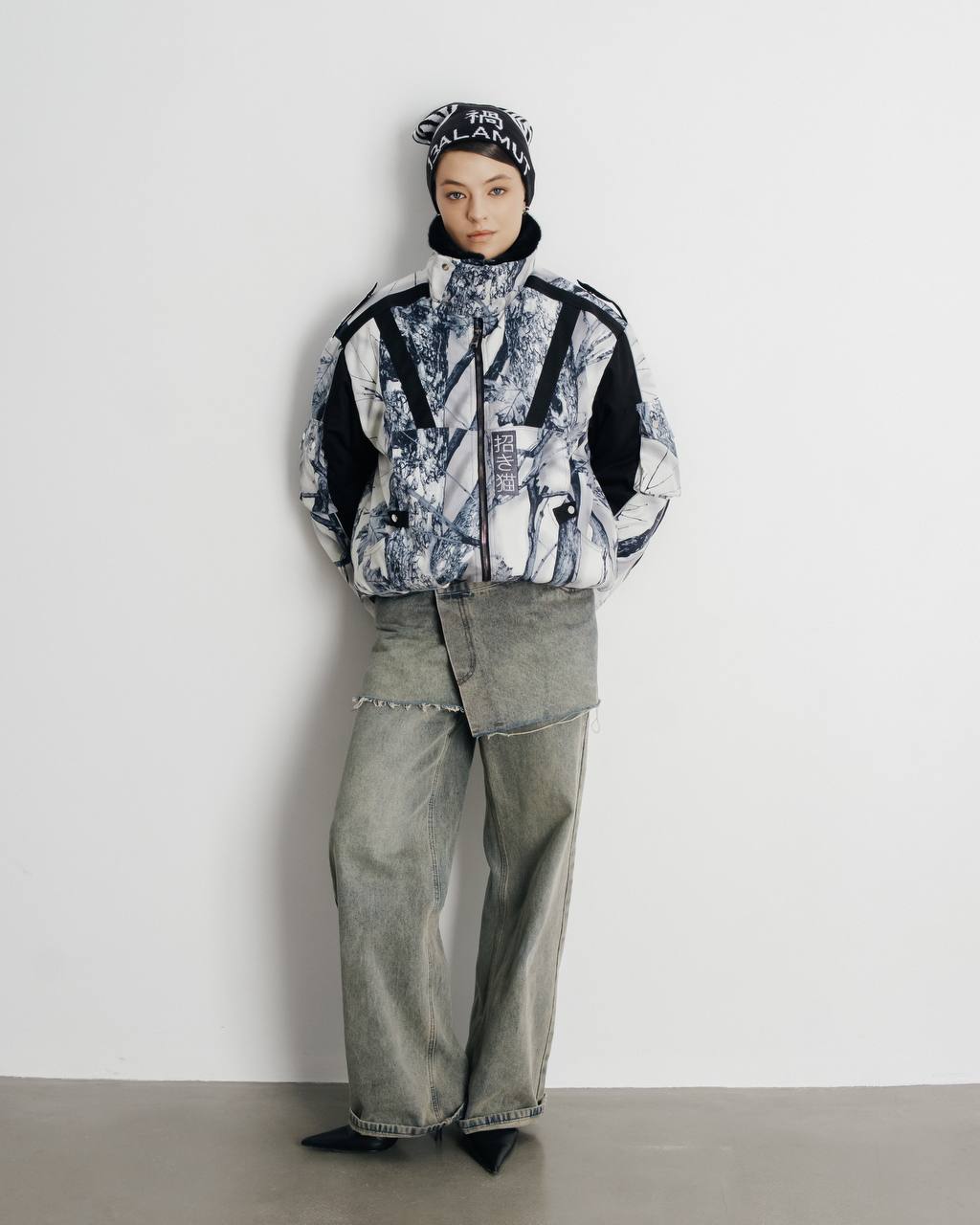 Бомбер "WHITE NOISE"